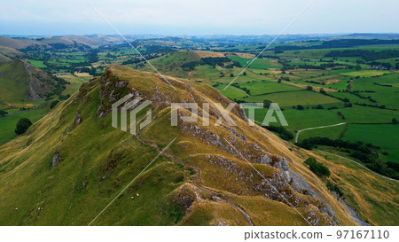 Chrome Hill and Parkhouse Hill at Peak district National Park - travel photography 97167110