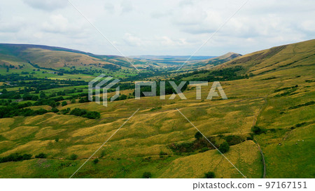 Hope Valley at Peak District National Park - travel photography 97167151