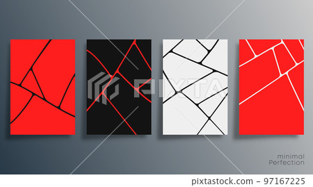 Minimal abstract design for flyer, poster, brochure cover, background, wallpaper, typography or other printing products. Vector illustration Minimal abstract design for flyer, poster, brochure cover, background, wallpaper, typography or other printing products. Vector illustration 97167225