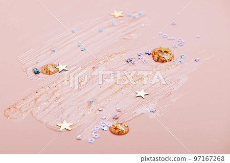 Drops smears of various cosmetic products, Cosmetic texture, cream mask, gel, lubricant, hyaluron Drops smears of various cosmetic products, Cosmetic texture, cream mask, gel, lubricant, hyaluron 97167268