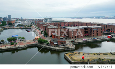 Lake District National Park - aerial view - travel photography 97167371