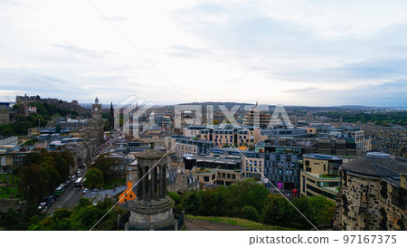 View from Calton Hill over the city of Edinburgh View from Calton Hill over the city of Edinburgh 97167375