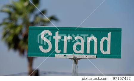 Famous Strand Avenue in Galveston 97167432