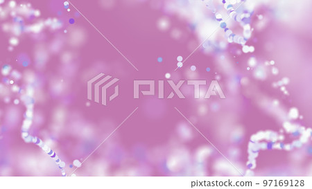 CG particles pink particles CG particles pink particles 97169128