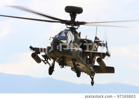 JGSDF AH-64 helicopter JGSDF AH-64 helicopter 97169803