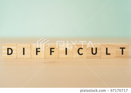 標有 DIFFICULT 的塊 97170717