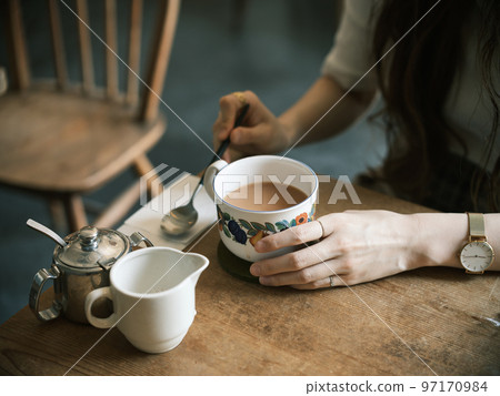 One frame at a cafe One frame at a cafe 97170984