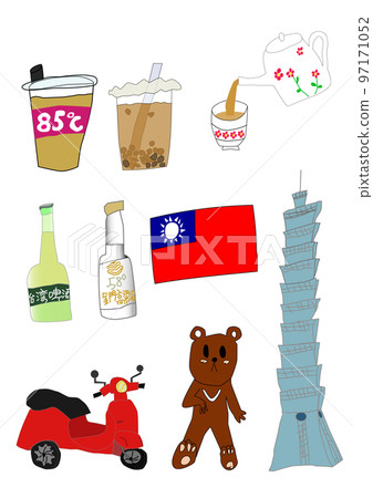 9 Taiwan-related illustrations such as Taiwanese beer and tapioca milk tea drawn by Taiwanese elementary school students 9 Taiwan-related illustrations such as Taiwanese beer and tapioca milk tea drawn by Taiwanese elementary school students 97171052