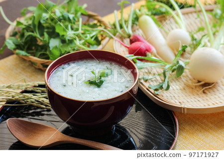 Rice porridge with seven herbs 4 Rice porridge with seven herbs 4 97171927