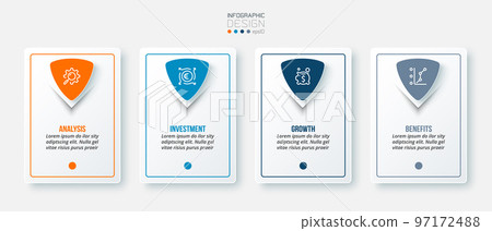 Infographic template business concept with option. Infographic template business concept with option. 97172488