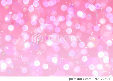 Background material _ ball bokeh _ pink 97172525