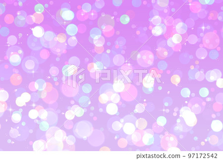 背景材料_球散景_紫色 97172542