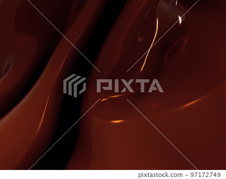 光滑光滑的融化巧克力 光滑光滑的融化巧克力 97172749