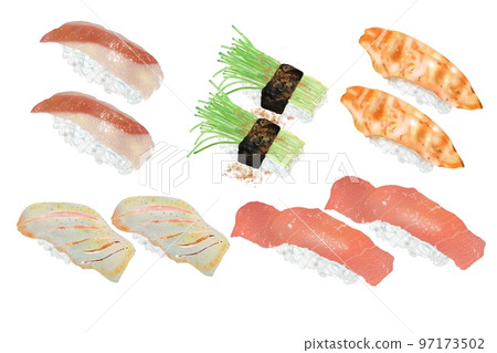 Sushi sushi platter real 97173502