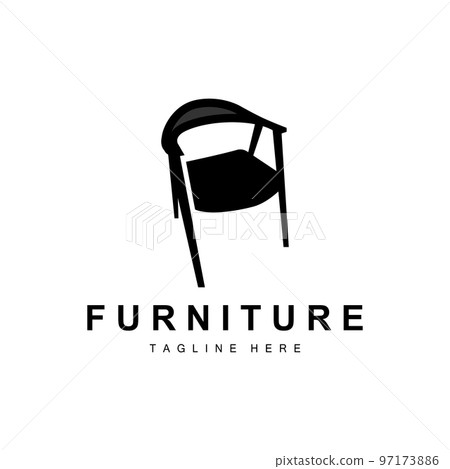 furniture logo, home furnishing design, room icon illustration, table, chair, lamp, frame, clock, flower pot furniture logo, home furnishing design, room icon illustration, table, chair, lamp, frame, clock, flower pot 97173886