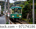 Enoden train bound for Kamakura 97174186
