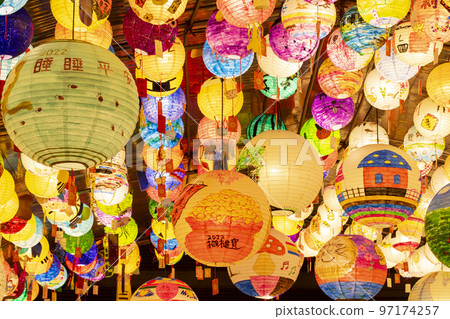 燈籠 ，元宵節， 台灣 ，ランタン, ランタン フェスティバル, 台湾,Lanterns, 97174257