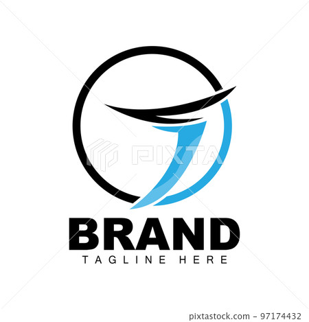 Letter T Logo, Letter Alphabet Design, Vector Logotype, Initial T Product Brand 97174432