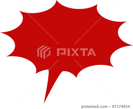 jagged pop bomb illustration jagged pop bomb illustration 97174854