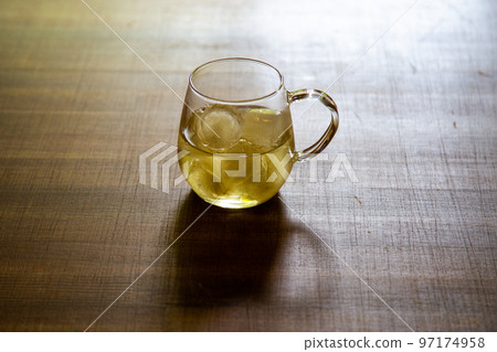 ice cold green tea ice cold green tea 97174958