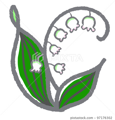 令人耳目一新的初夏花鈴蘭插圖 令人耳目一新的初夏花鈴蘭插圖 97176302