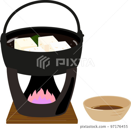 Tabletop stove and pot 97176455