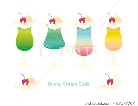 兔霜汽水兔兔無背景 97177707