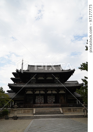 Horyu-ji Temple, Horyuji, Nara Prefecture, Ikaruga Town, Shotoku sect, head temple, temple, Shaka Nyorai, Ikaruga Temple, squid Horyu-ji Temple, Horyuji, Nara Prefecture, Ikaruga Town, Shotoku sect, head temple, temple, Shaka Nyorai, Ikaruga Temple, squid 97177775