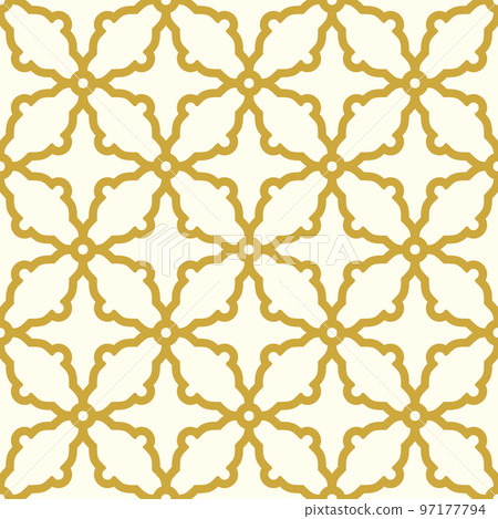 Geometric Seamless Vector Pattern With Abstract Ornament Geometric Seamless Vector Pattern With Abstract Ornament 97177794