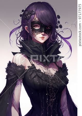 A woman dressed in gothic lolita fashion "AI-generated image" A woman dressed in gothic lolita fashion "AI-generated image" 97177975