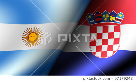 2022 Qatar World Cup / Final Tournament Semi-Final Match Card (Argentina VS Croatia) 97179248