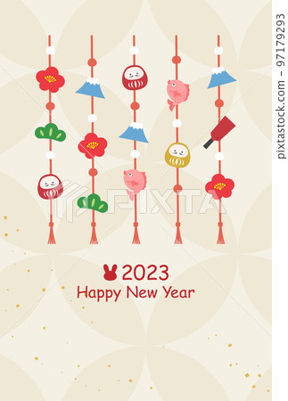 New Year's card _ off-white New Year's card _ off-white 97179293