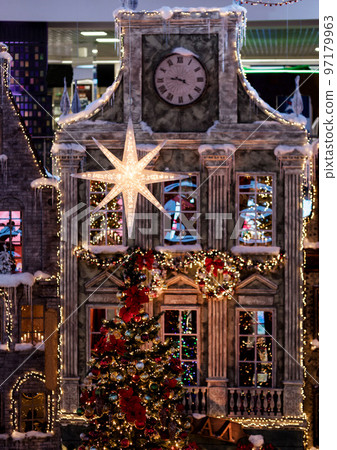 shining Christmas star shining Christmas star 97179963