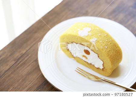 南瓜卷蛋糕 南瓜卷蛋糕 97180527