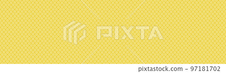 Cute Japanese Traditional Patterns - Golden Kanoko Pattern Illustration Material - Wide Cute Japanese Traditional Patterns - Golden Kanoko Pattern Illustration Material - Wide 97181702