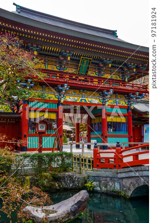 紅葉季節的裕德稻荷神社（佐賀縣鹿島市） 97181924