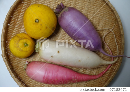 Vegetables taken away Vegetables taken away 97182471