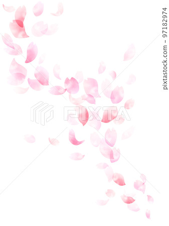 水彩櫻花框架設計 97182974