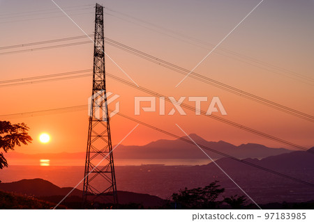 最美夕陽鮮為人知的觀光地:長崎縣熊本市區全景、有明海、天草、普賢山 最美夕陽鮮為人知的觀光地:長崎縣熊本市區全景、有明海、天草、普賢山 97183985