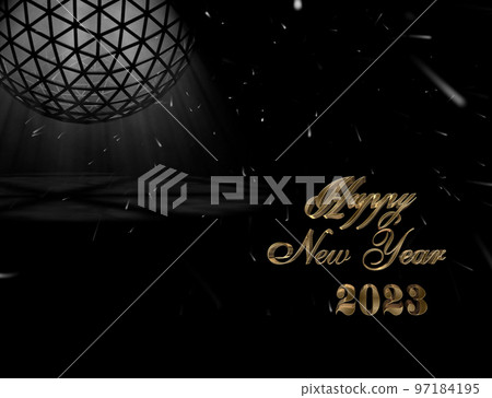 2023 Happy New Year Background Design. Greeting Card, Banner