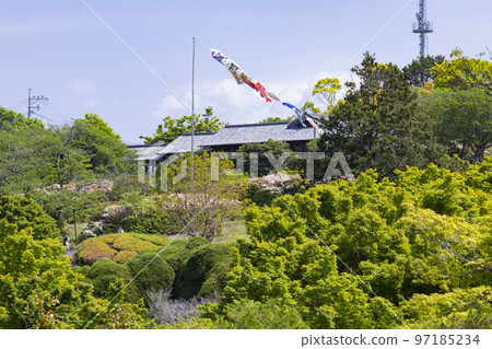 能古島海島公園風景與鯉魚旗 能古島海島公園風景與鯉魚旗 97185234