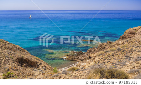 Las Sirenas Reef, Cala de las Sirenas, Cabo de Gata-Nijar Natural Park, Spain Las Sirenas Reef, Cala de las Sirenas, Cabo de Gata-Nijar Natural Park, Spain 97185313