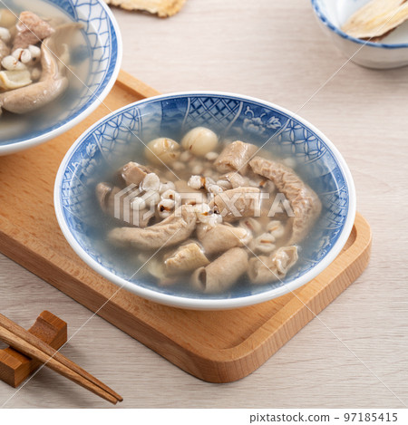 台灣 小吃 食物 四神湯 四臣湯 Taiwan four herb soup モツ入り薬膳スープ 台灣 小吃 食物 四神湯 四臣湯 Taiwan four herb soup モツ入り薬膳スープ 97185415