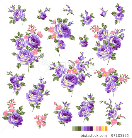 美麗可愛的玫瑰材料系列, 美麗可愛的玫瑰材料系列, 97185525