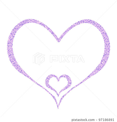 Fashionable open heart lame Fashionable open heart lame 97186891