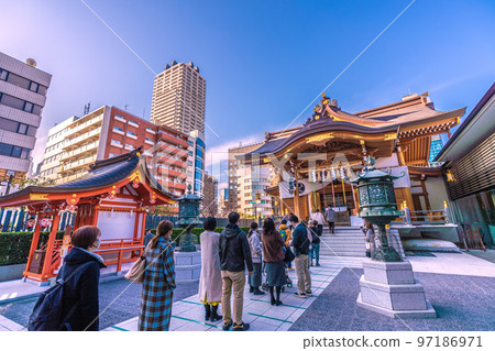 Suitengu在日本東京的城市景觀 97186971