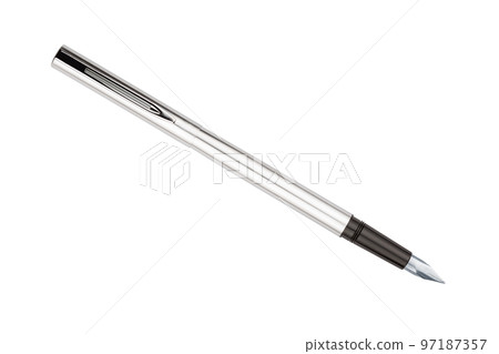 Silver fountain pen 97187357
