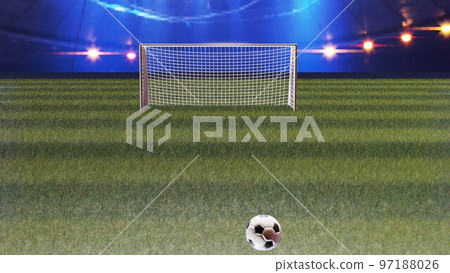 Angle when kicking PK 97188026