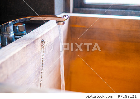 [#Hinoki] Faucet with hot water 97188121
