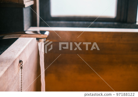 [#Hinoki] Faucet with hot water 97188122